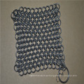 Purificador chainmail do aço inoxidável de 7 * 7inch 316L